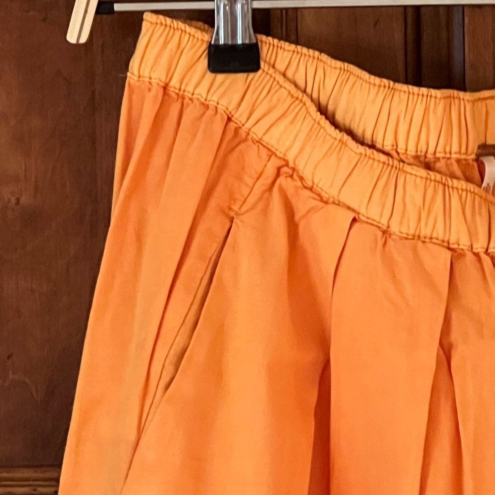Free People Orange Wide Leg Pants - Picture 11 of 16